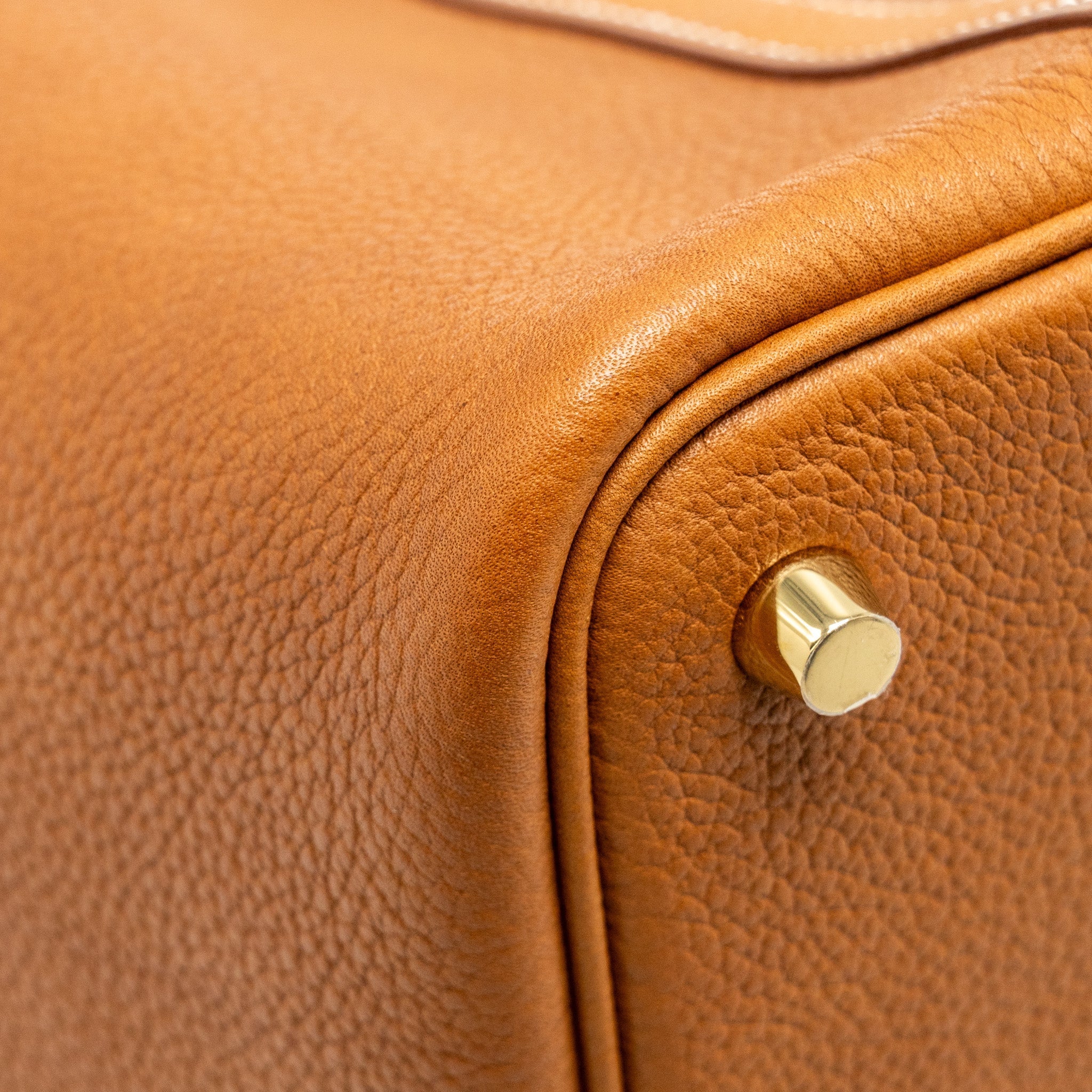 HERMES PICOTIN 18 LOCK BAG BARENIA FAUBOURG FAUVE GHW