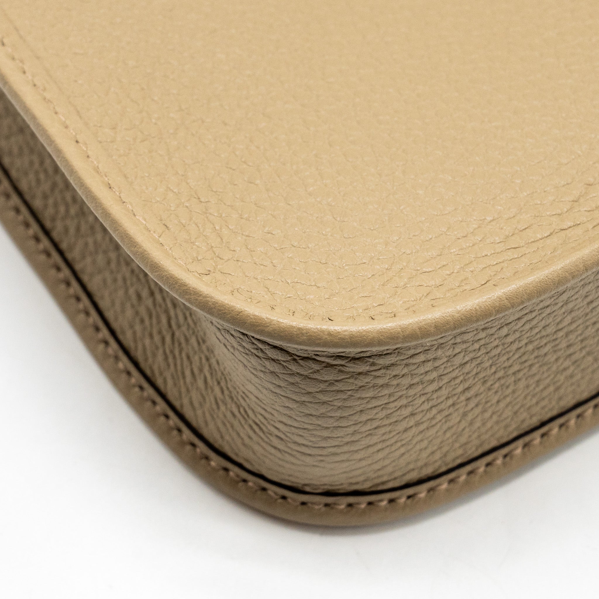 HERMES MINI EVELYNE CLEMENCE BEIGE MARFA GHW