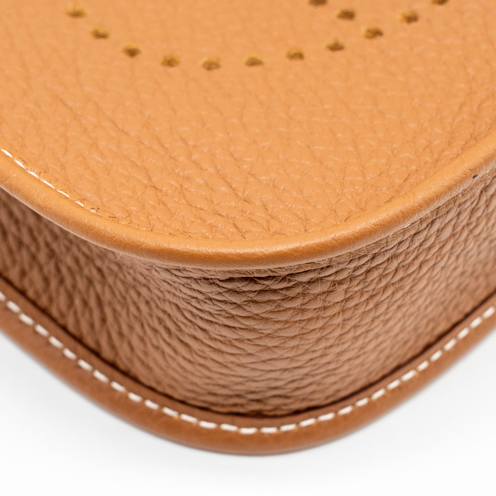 HERMES MINI EVELYN CLEMENCE GOLD SHW