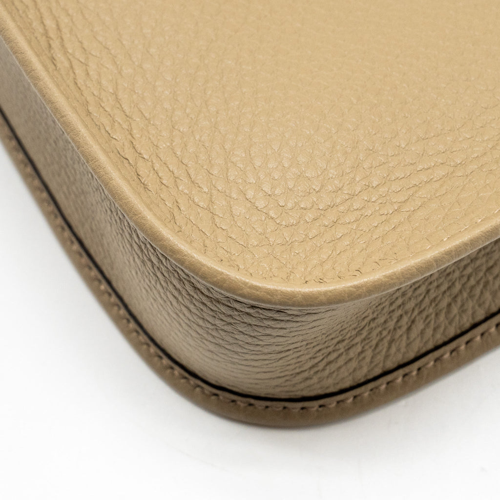 HERMES MINI EVELYNE CLEMENCE BEIGE MARFA GHW