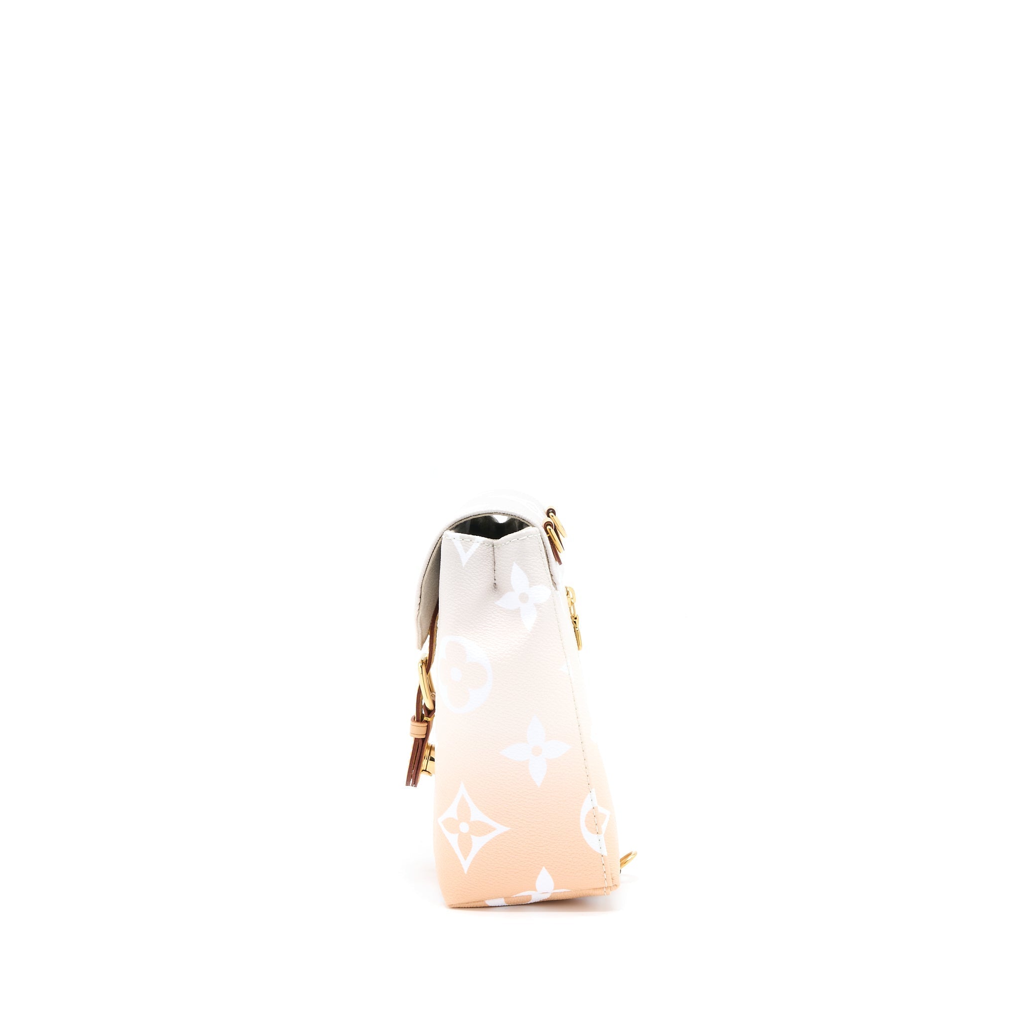 LOUIS VUITTON POOL BRUME MINI BACKPACK MONOGRAM COATED CANVAS GHW