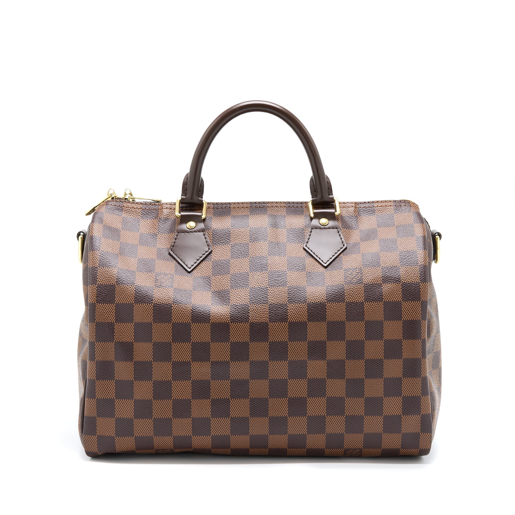 LOUIS VUITTON SPEEDY 30 DAMIER EBENE GHW