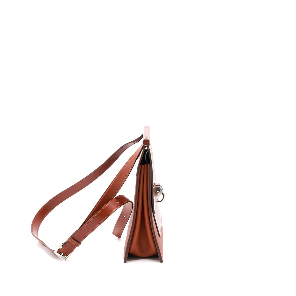HERMES SACABAR 24 BAG EPSOM / SWIFT SIENNNE / CUIVRE SHW