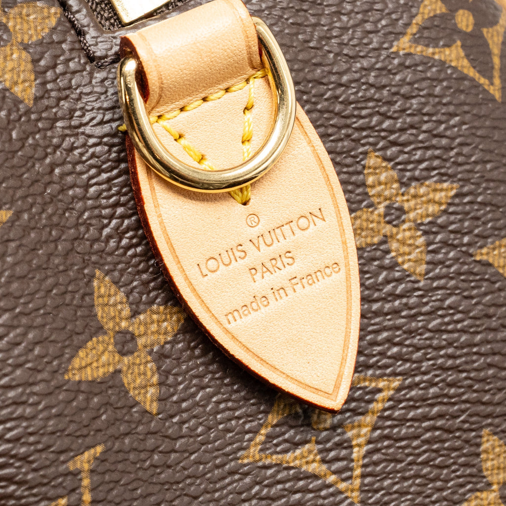 LOUIS VUITTON SPEEDY 20 BANDOULIERE MONOGRAM CANVAS GHW