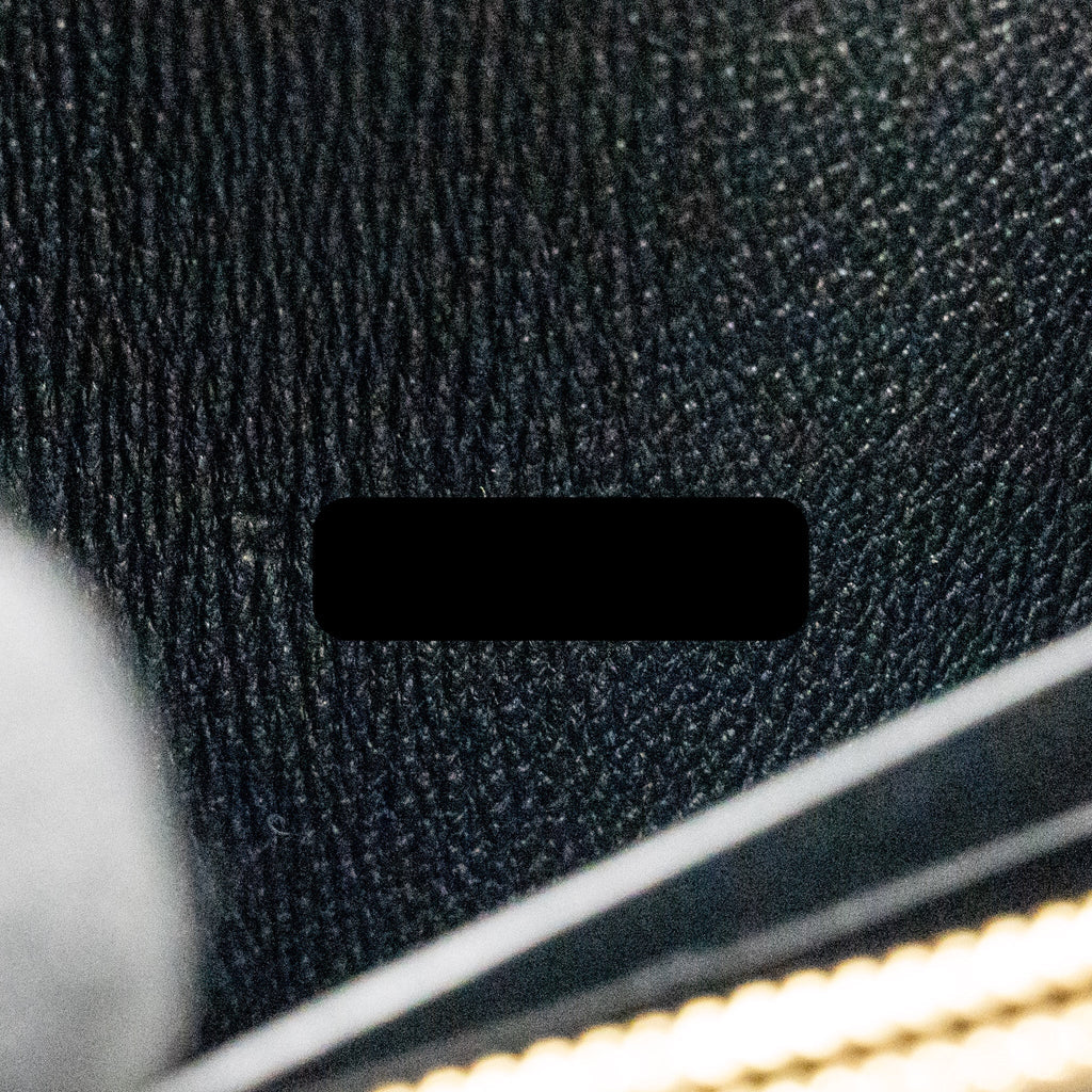 HERMES CONSTANCE TO GO ALLIGATOR MISSISSIPPIENSIS BLACK WITH BLACK HARDWARE