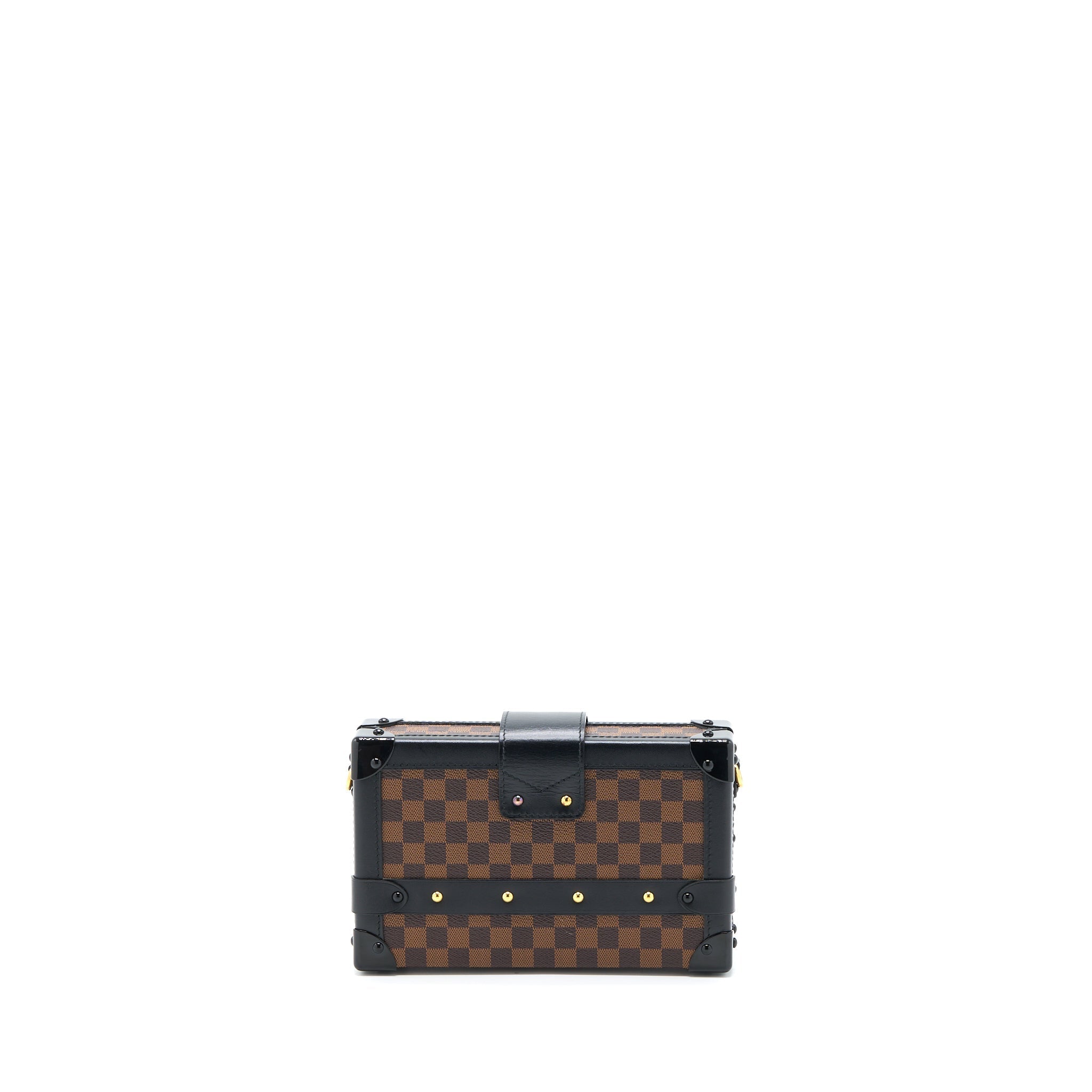 LOUIS VUITTON PETITE MALLE DAMIER EBENE CANVAS GHW