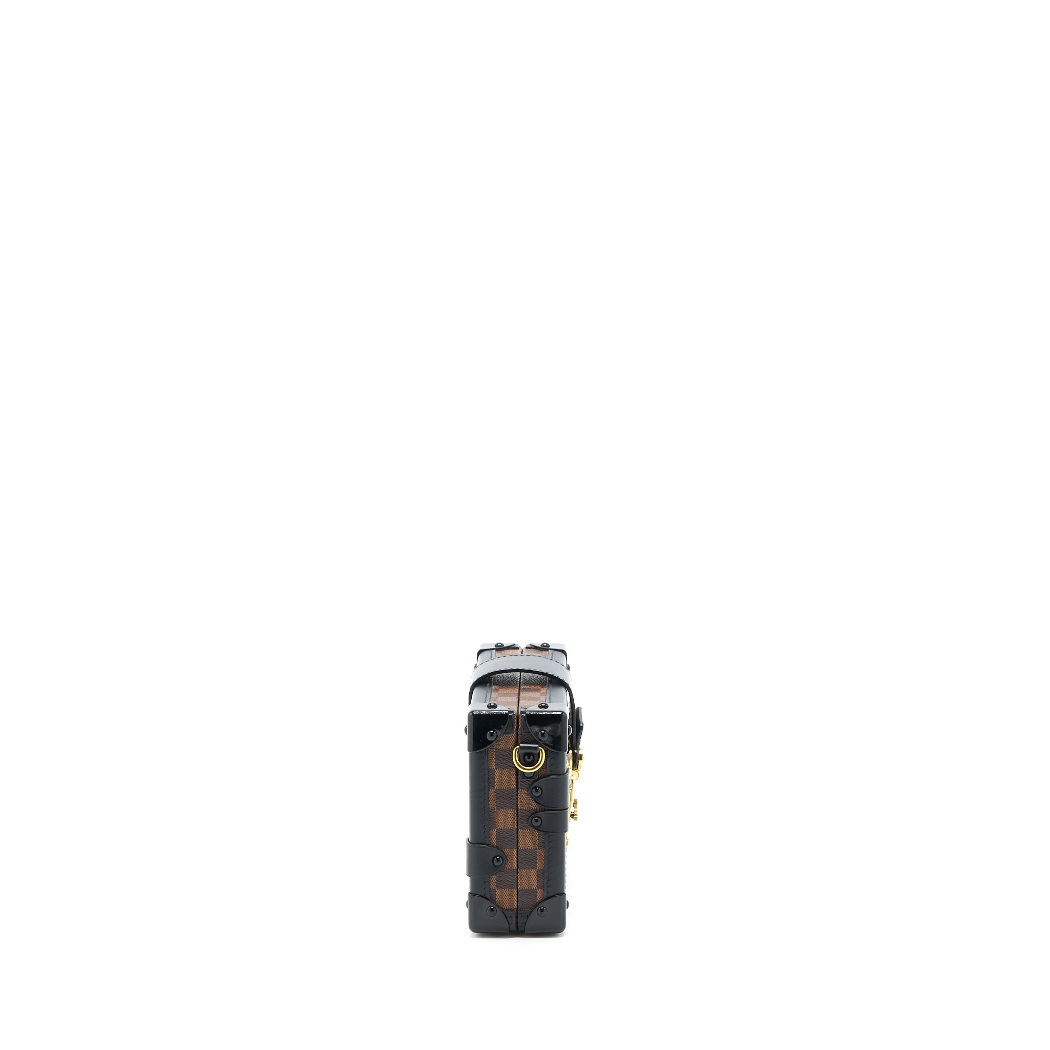 LOUIS VUITTON PETITE MALLE DAMIER EBENE CANVAS GHW