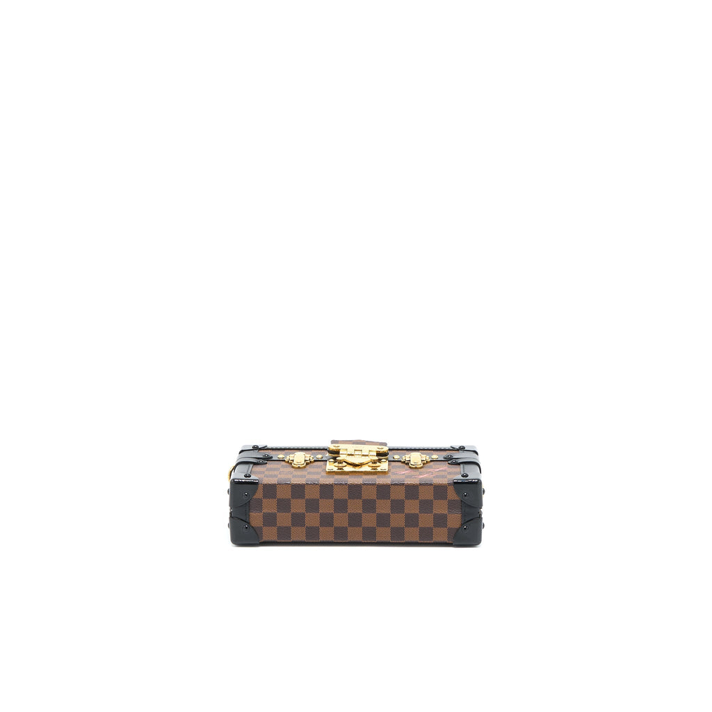 LOUIS VUITTON PETITE MALLE DAMIER EBENE CANVAS GHW