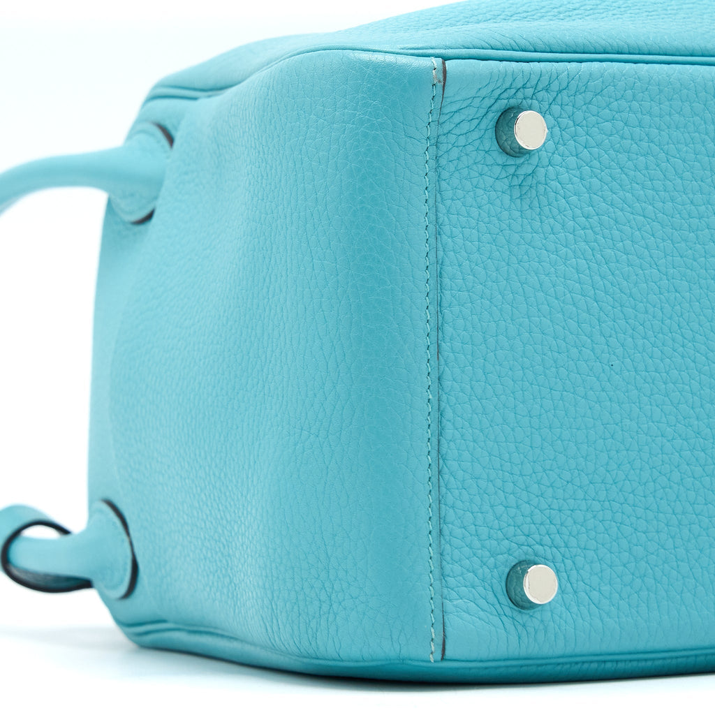 HERMES LINDY 30 CLEMENCE 3P BLUE ATOLL SHW