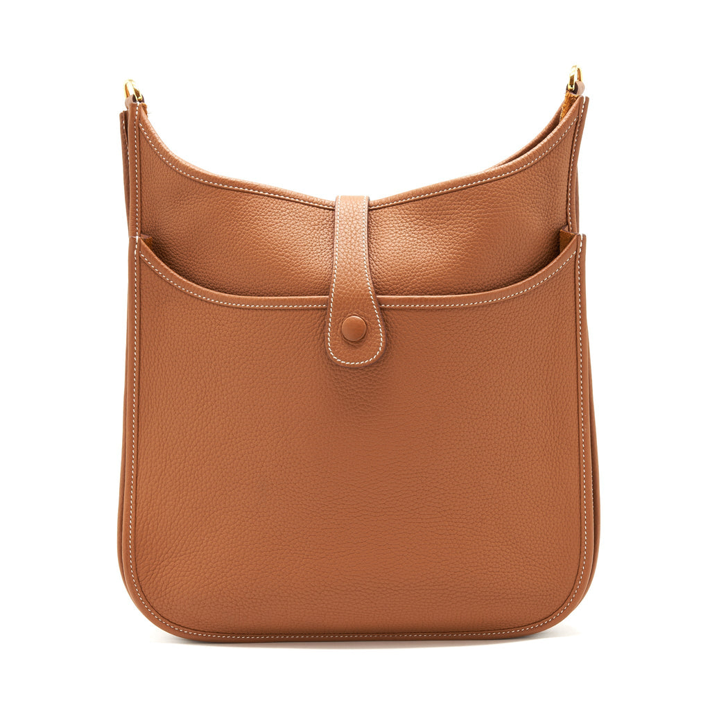 HERMES EVELYNE 33 GOLD GHW