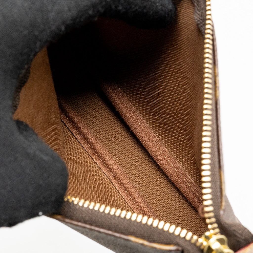 LOUIS VUITTON MINI POCHETTE ACCESSOIRES MONOGRAM CANVAS GHW