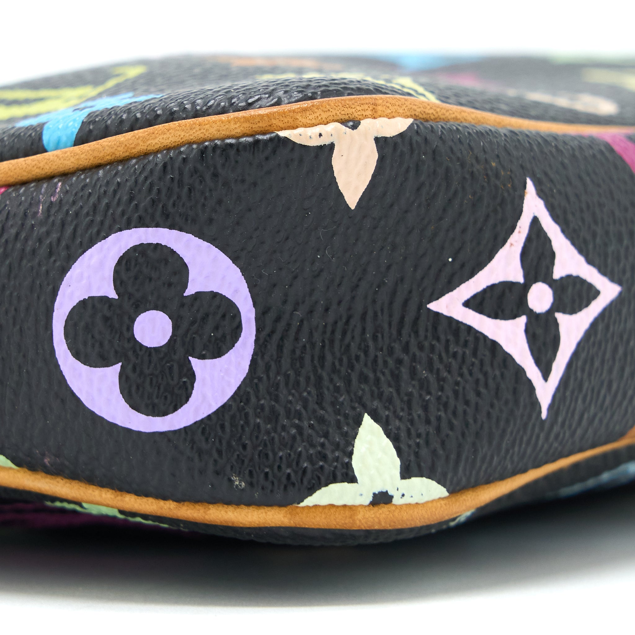 LOUIS VUITTON POCHETTE ACCESSORIES MONOGRAM CANVAS MULTICOLOUR GHW