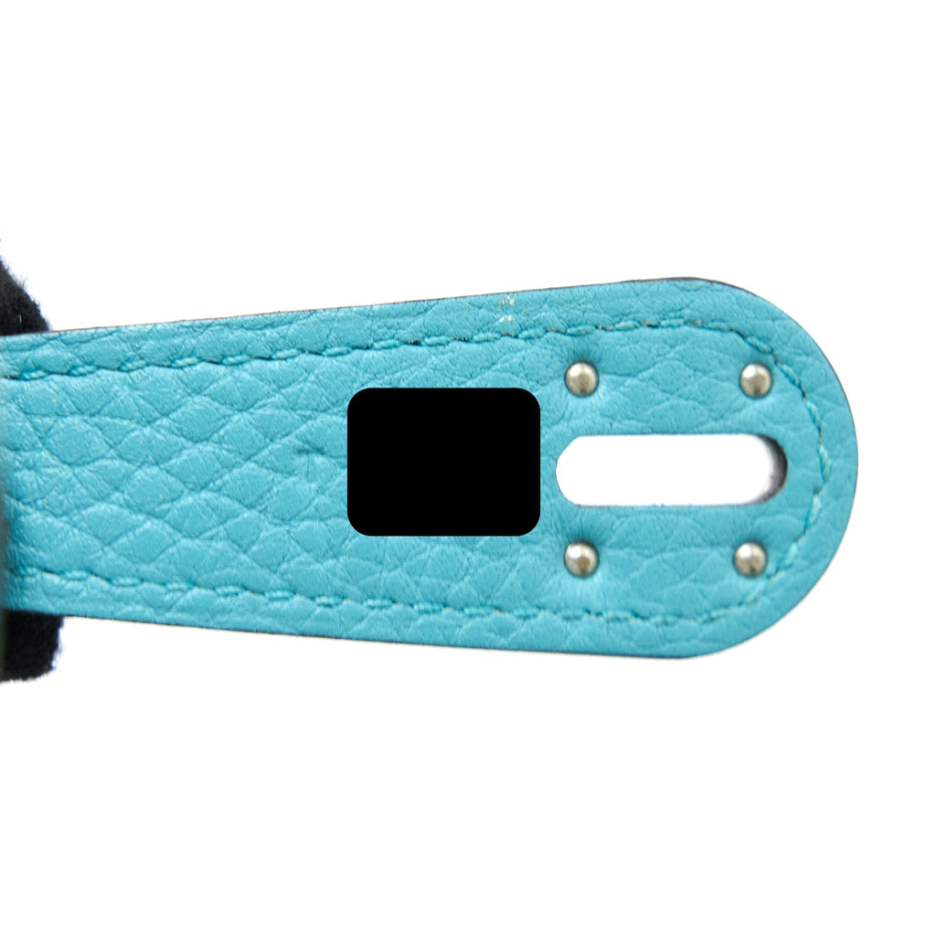 HERMES LINDY 30 CLEMENCE 3P BLUE ATOLL SHW