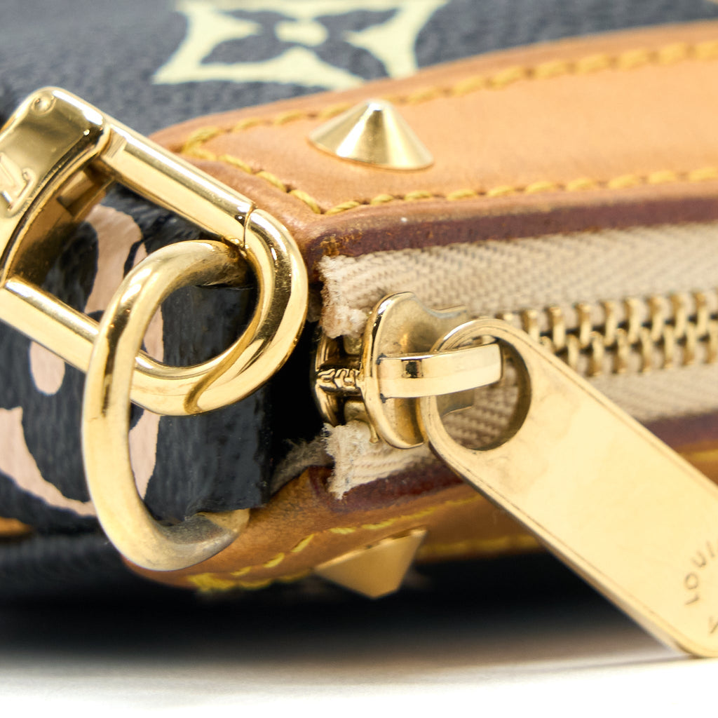LOUIS VUITTON POCHETTE ACCESSORIES MONOGRAM CANVAS MULTICOLOUR GHW
