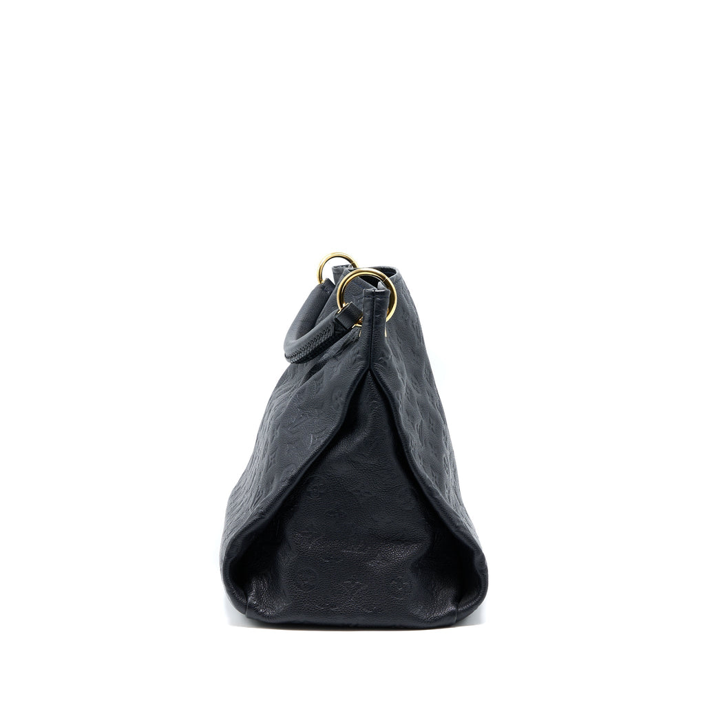 LOUIS VUITTON ARTSY MM EMPREINTE BLACK GHW