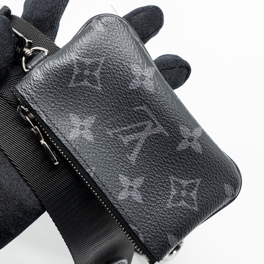 LOUIS VUITTON TRIO MESSENGER BAG MONOGRAM ECLIPSE SHW