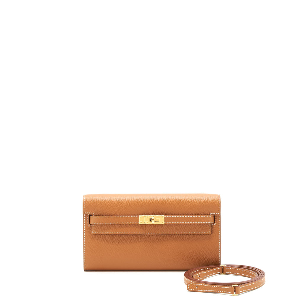 HERMES KELLY TO GO EPSOM GOLD GHW