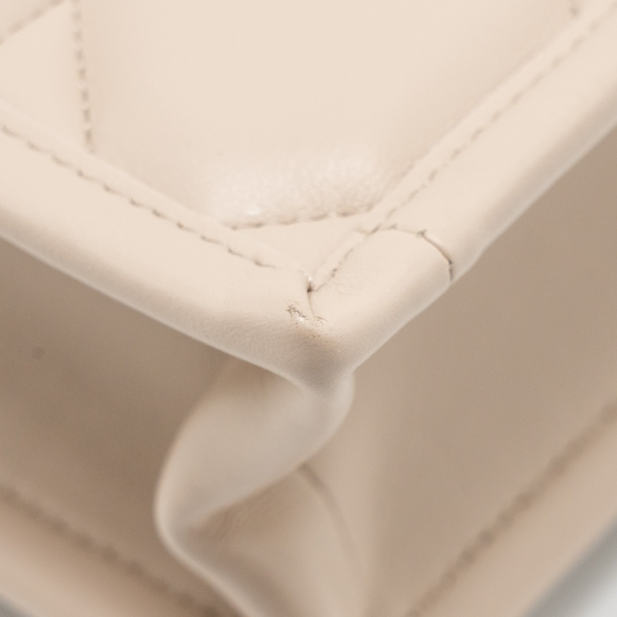 DIOR DIORAMOUR MINI DIOR BOOK TOTE MACROCANNAGE CALFSKIN POWDER BEIGE LGHW