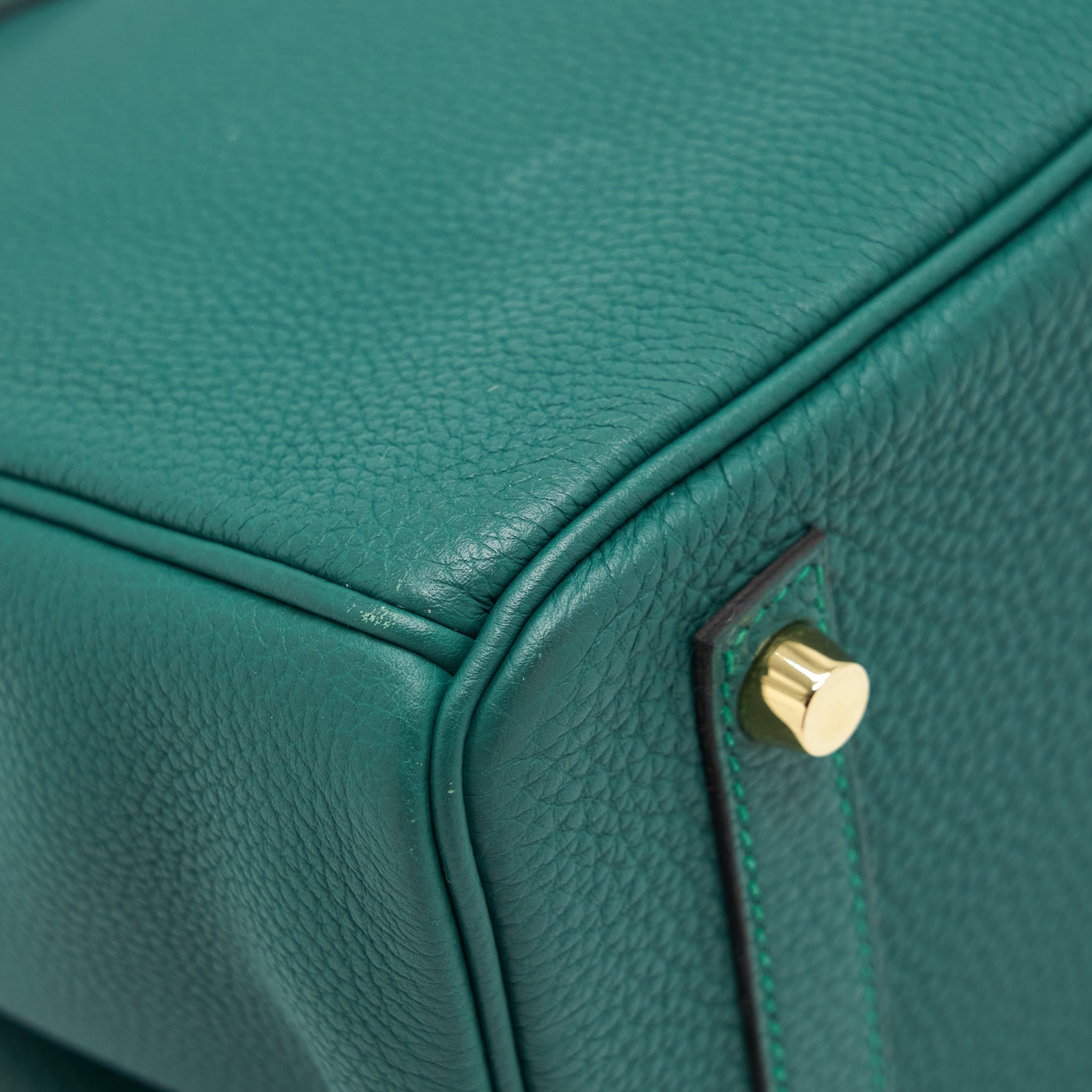 HERMES BIRKIN 30 TOGO Z6 MALACHITE GHW
