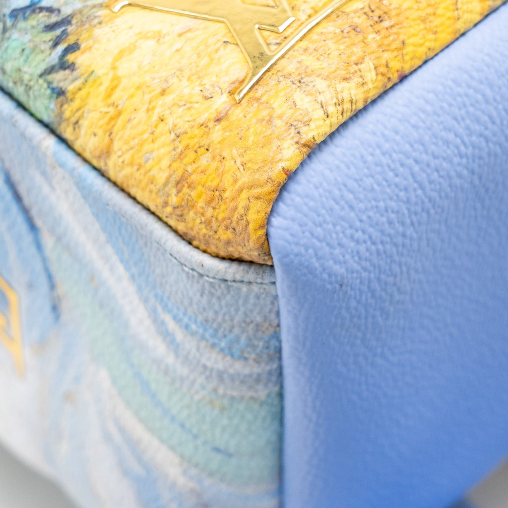 LOUIS VUITTON JEFF KOONS VAN GOGH PALM SPRINGS BACKPACK MONOGRAM MULTICOLOUR GHW