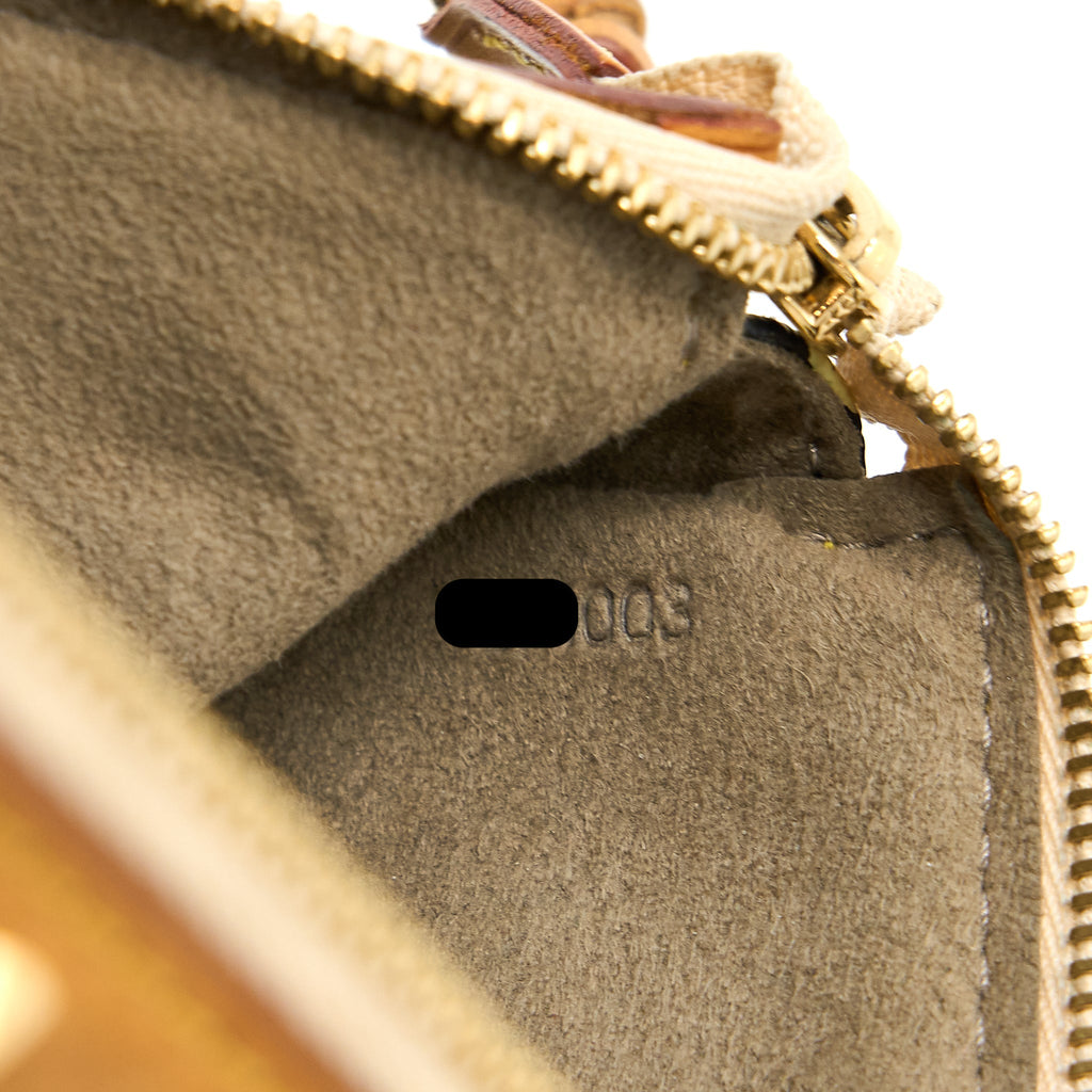 LOUIS VUITTON POCHETTE ACCESSORIES MONOGRAM CANVAS MULTICOLOUR GHW