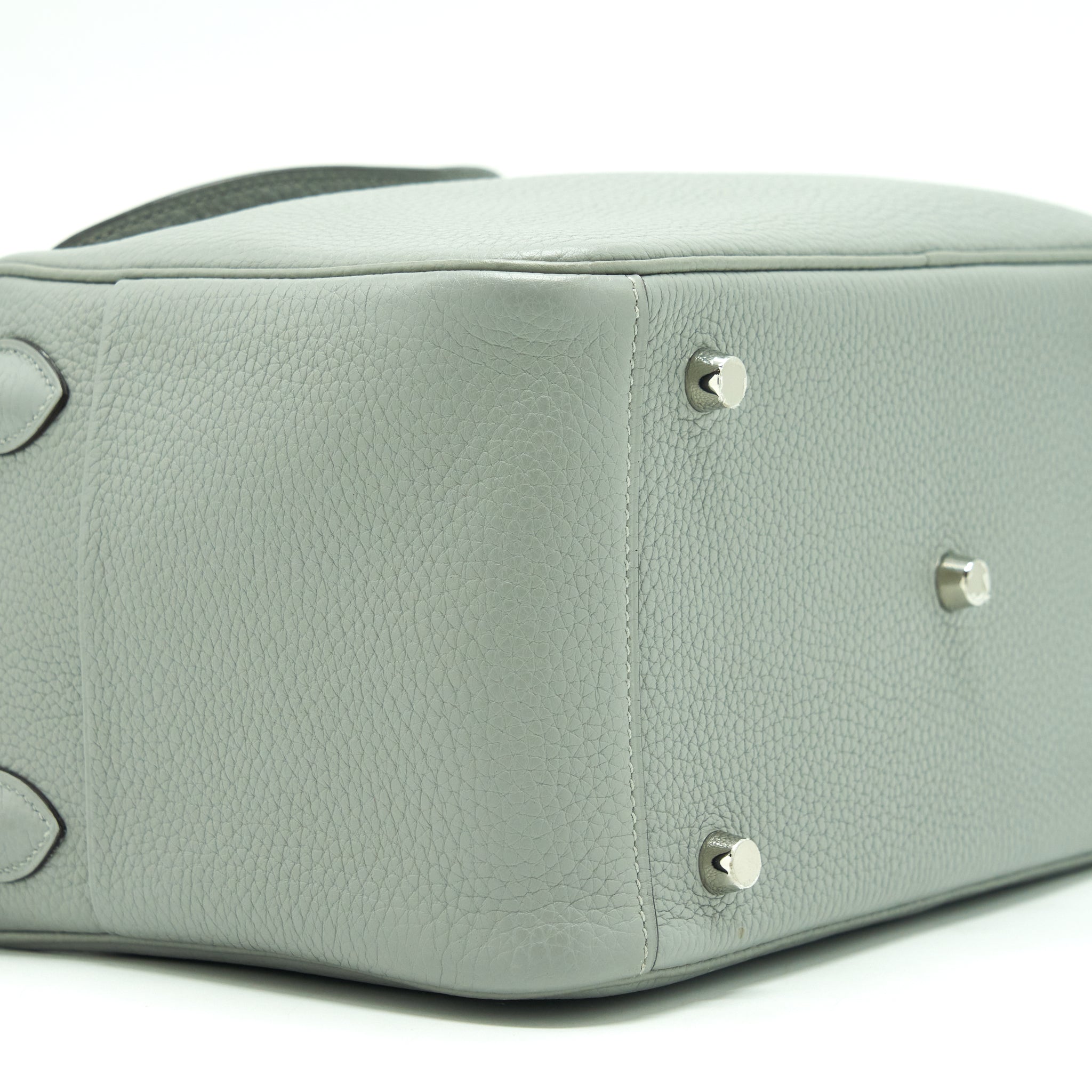 HERMES LINDY 26 CLEMENCE GRIS MOTTE SHW