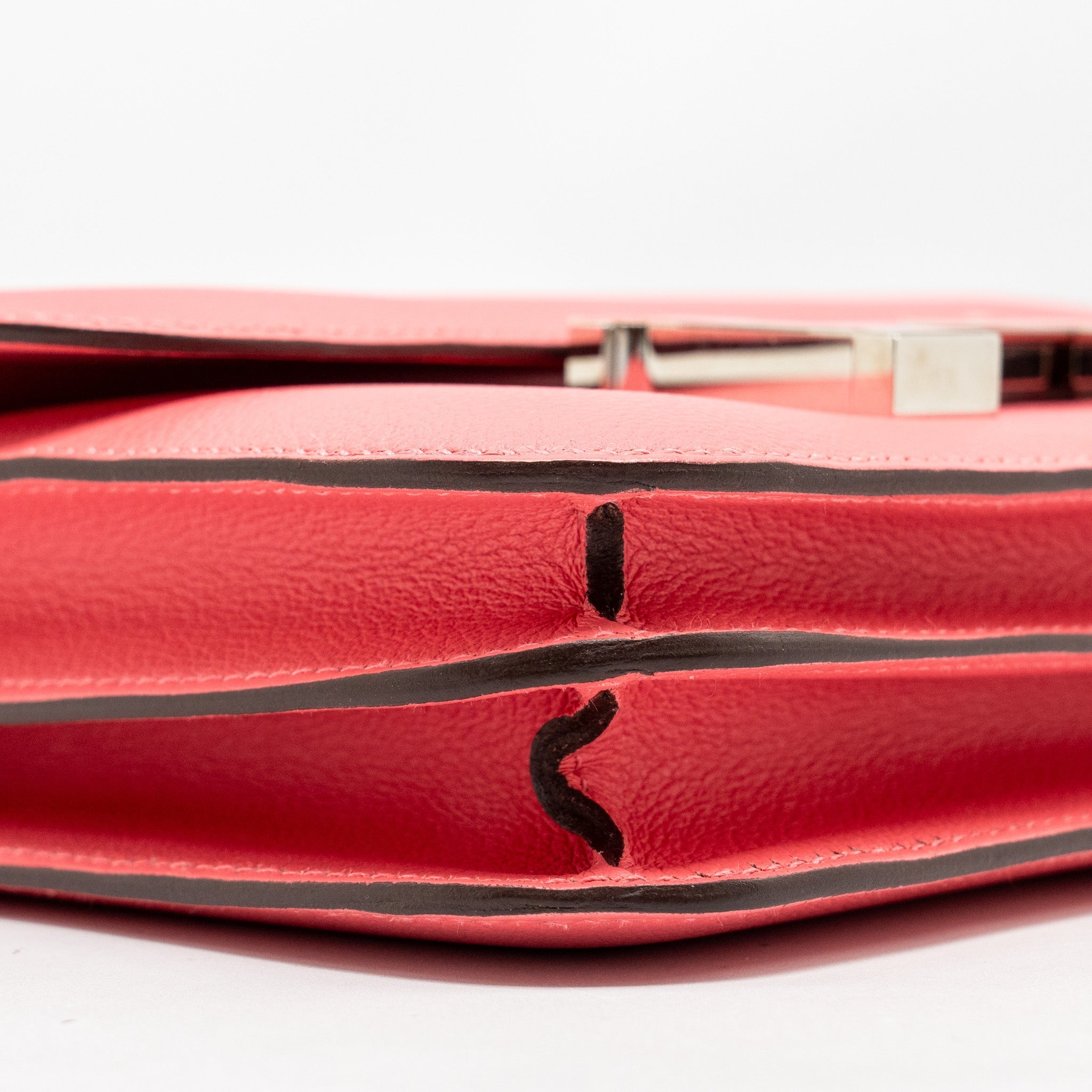 HERMES MINI CONSTANCE EVERCOLOR 8W ROSE AZALEE SHW