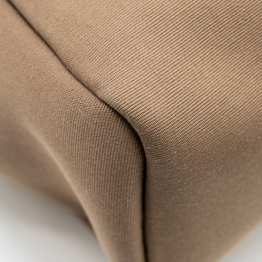 HERMES HERBAG31 ZIP BAG CANVAS / HUNTER ETOUPE / NATURAL SABLE GHW