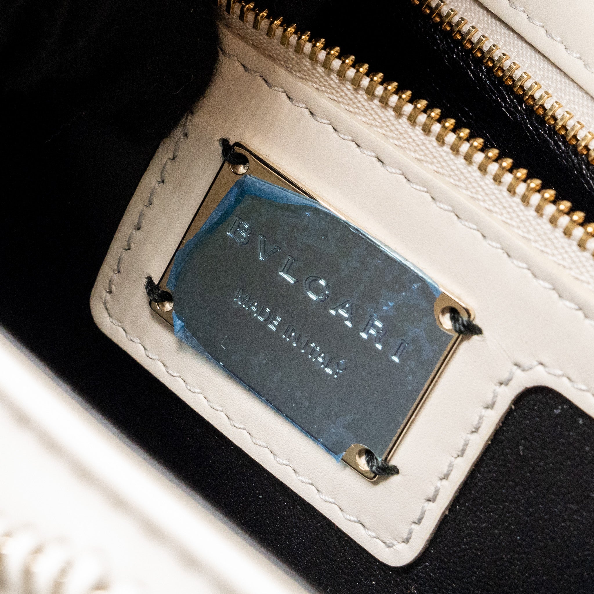 BVLGARI SERPENTI FLAP CHAIN BAG CALFSKIN LIMITED EDITION WHITE LGHW