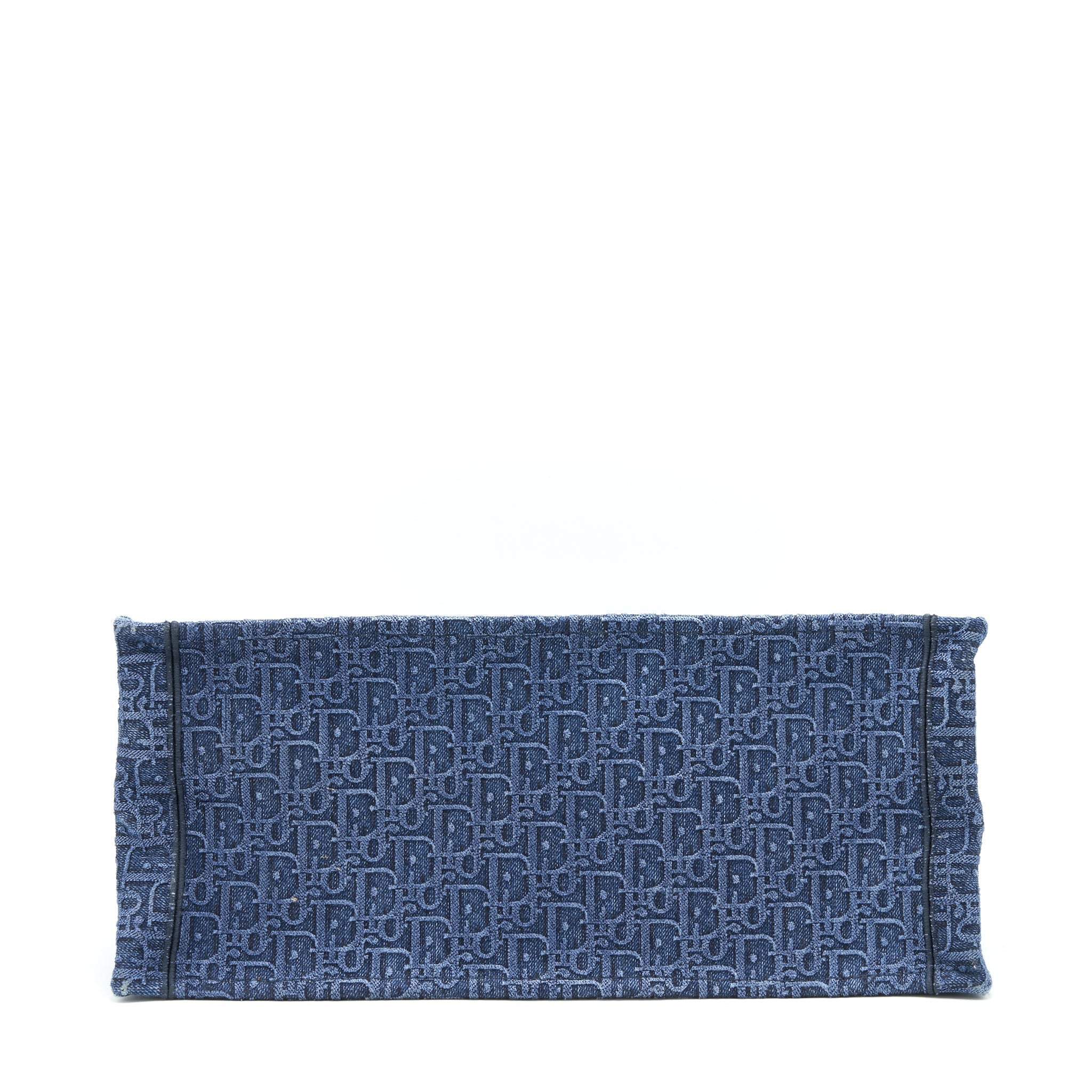 DIOR DENIM DIOR LOGO PRINT BOOK TOTE