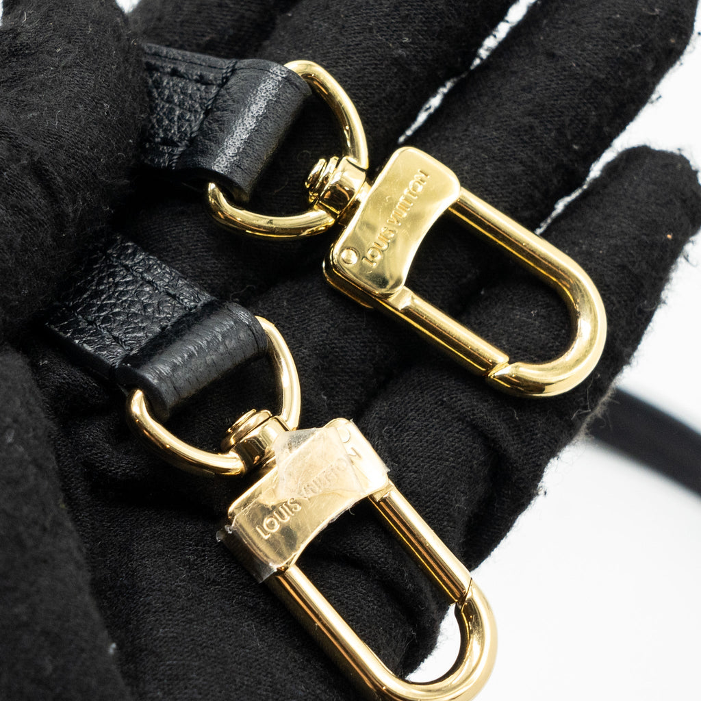 LOUIS VUITTON NANO SPEEDY MONOGRAM EMPREINTE BLACK GHW(NEW VERSION)