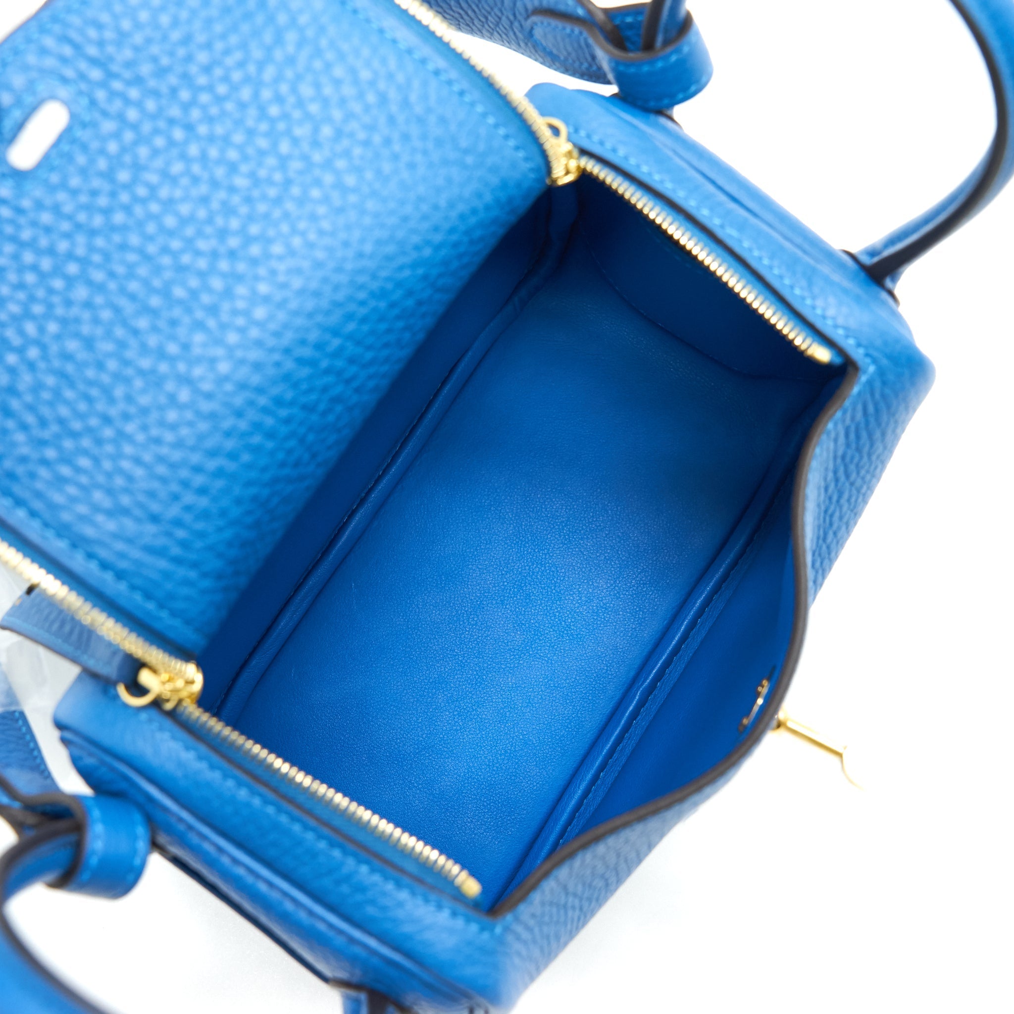 HERMES MINI LINDY 7Q MYKONOS GHW