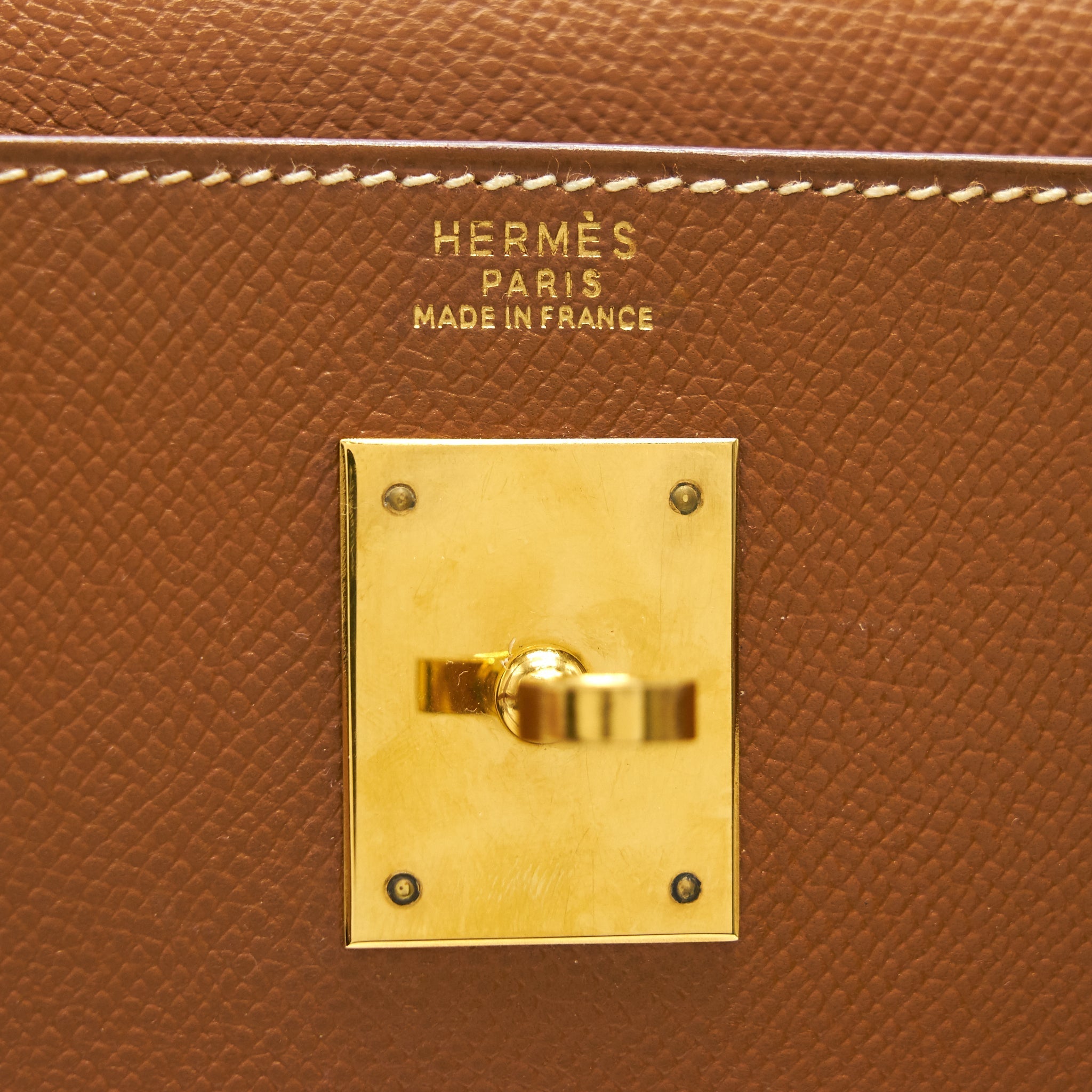 HERMES KELLY 32 GOLD WITH GHW EPSOM