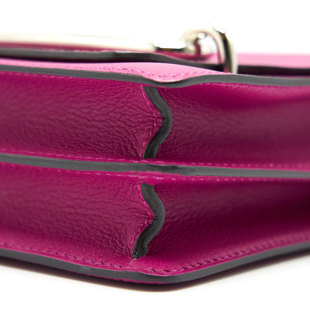HERMES MINI ROULIS ROSE PURPLE SHW