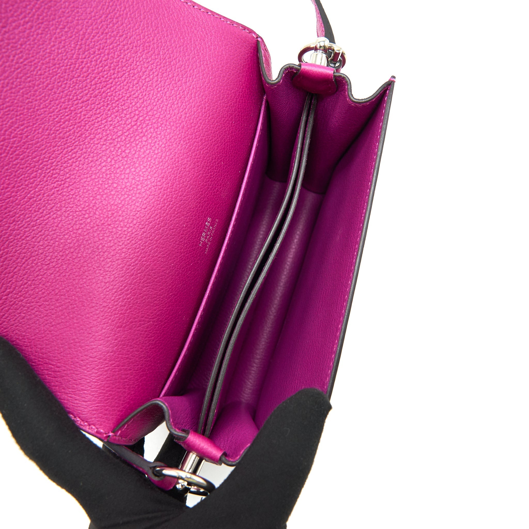 HERMES MINI ROULIS ROSE PURPLE SHW