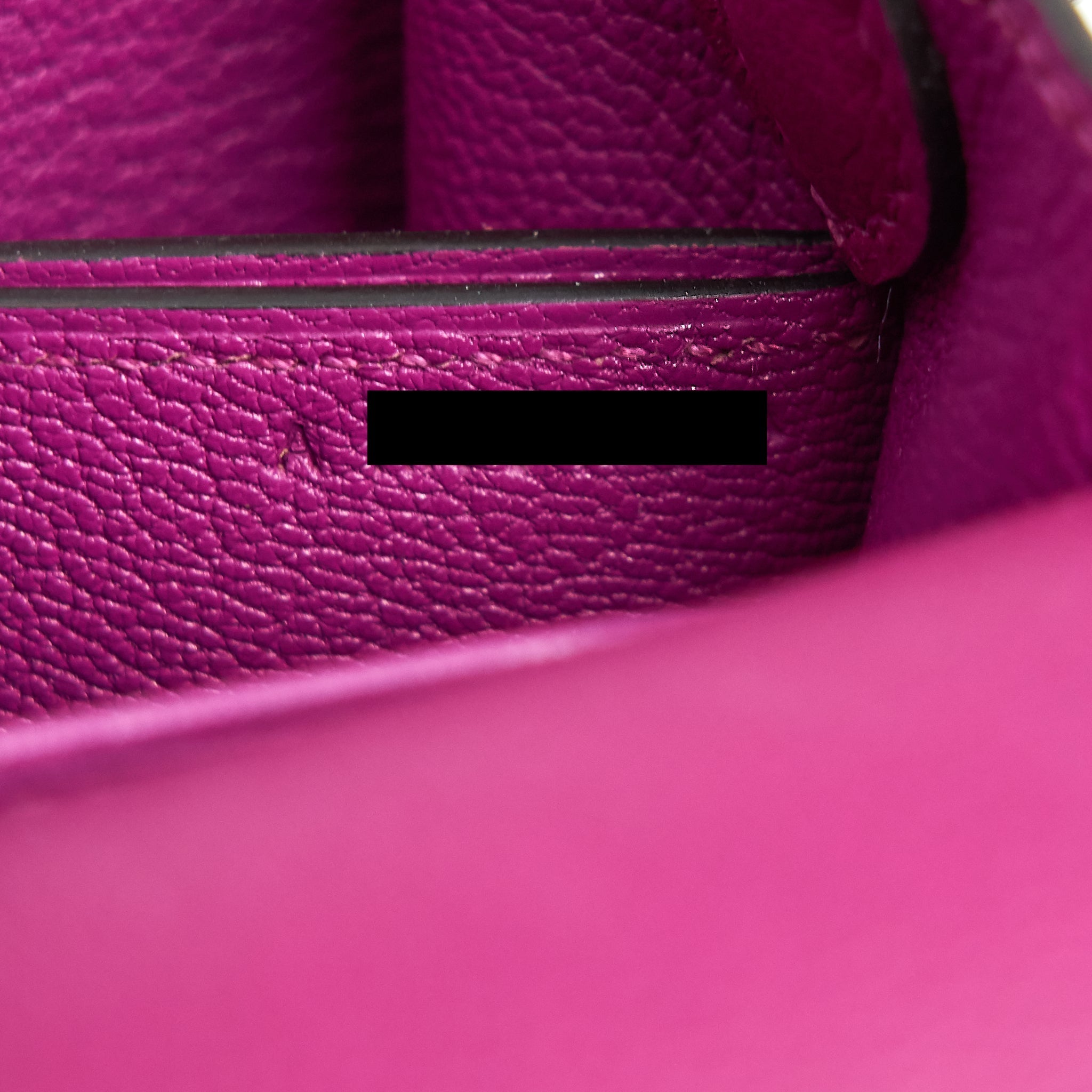 HERMES MINI ROULIS ROSE PURPLE SHW