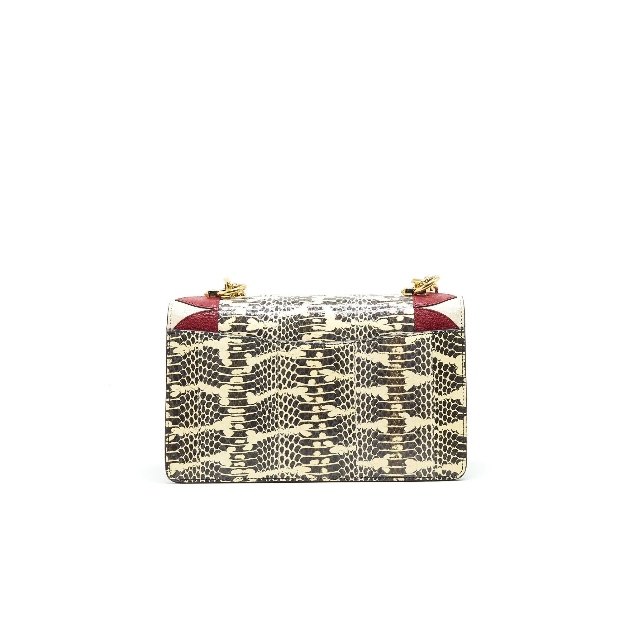 GUCCI FOX FLAP PYTHON BAG LIMITED
