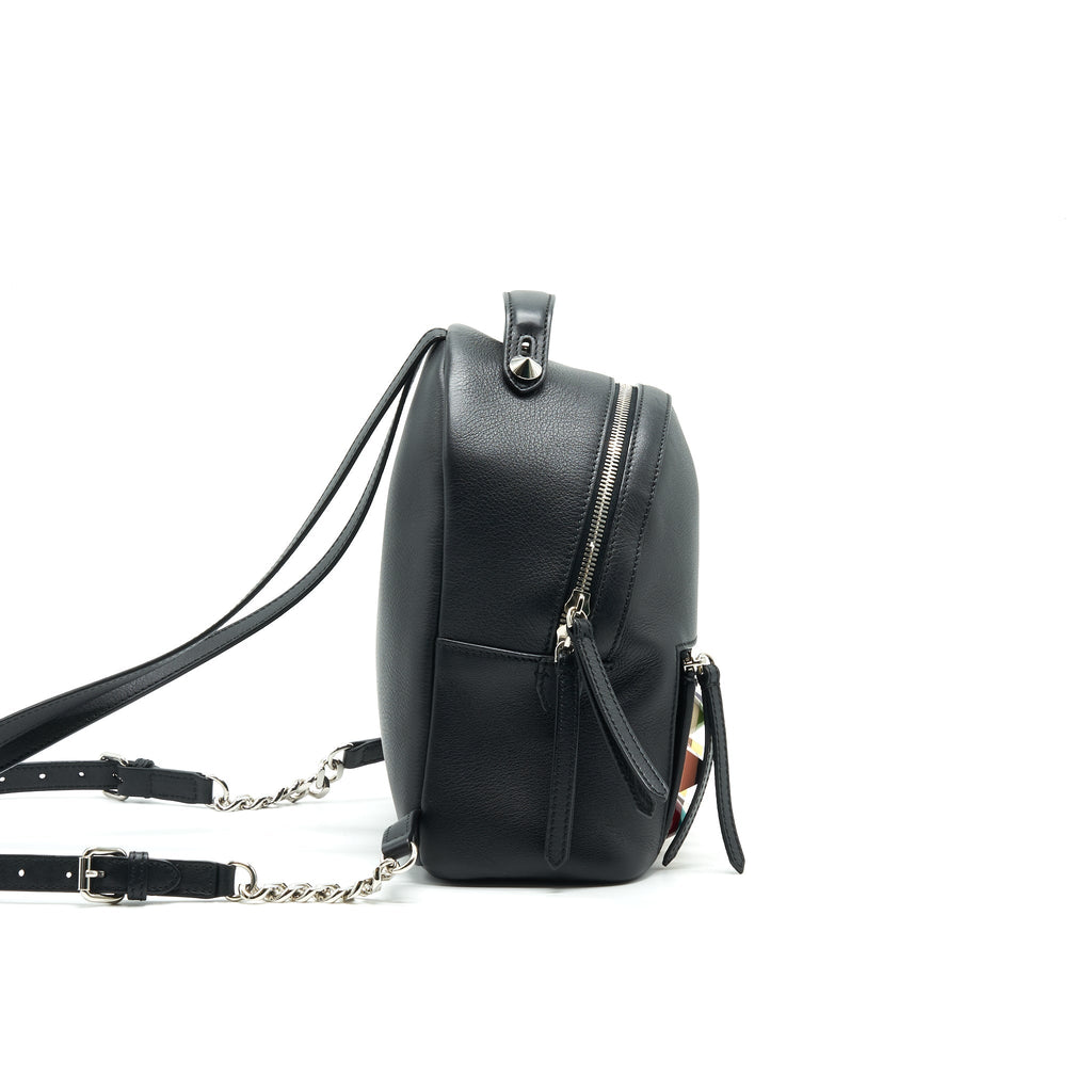 FENDI ZAINO MINI BACKPACK NERO