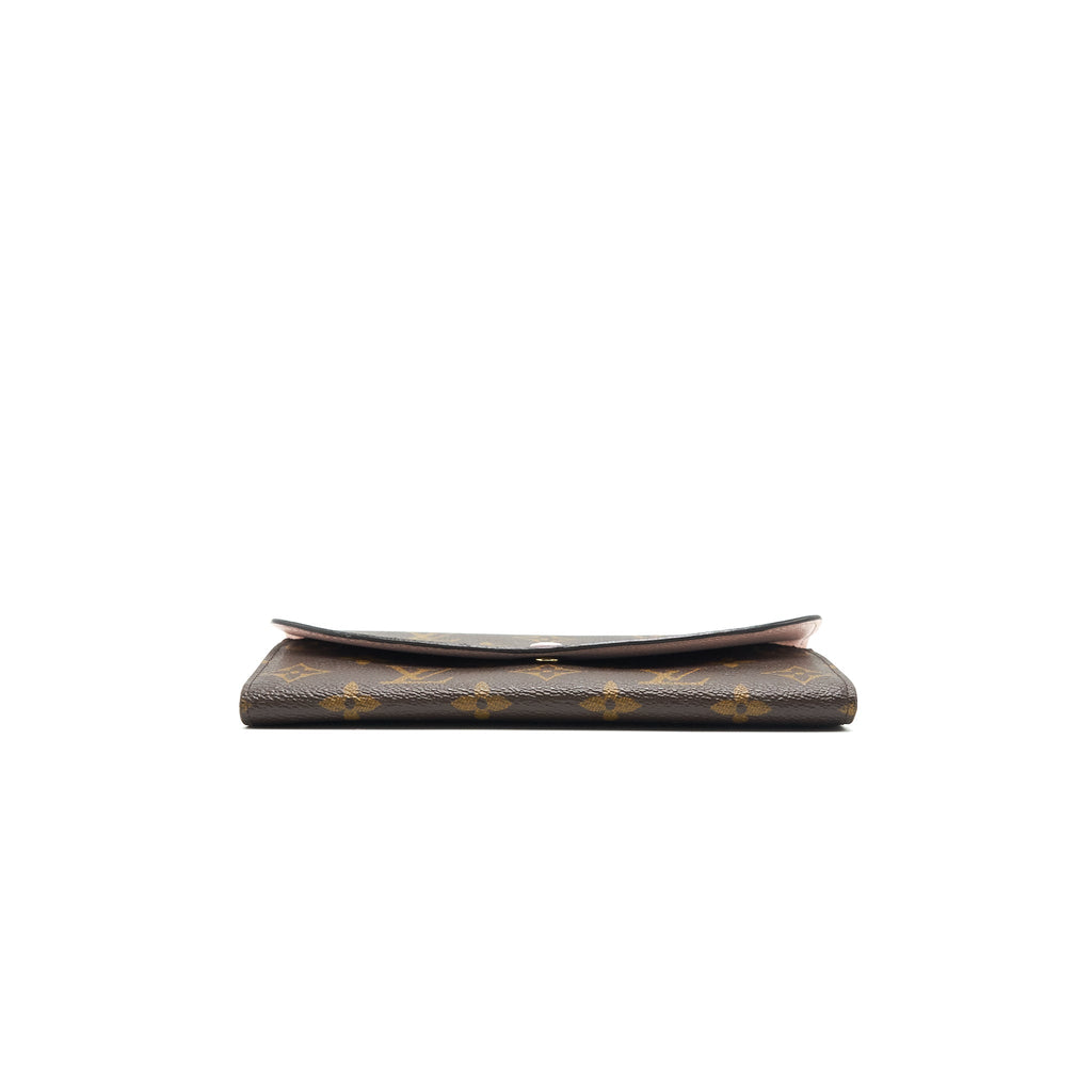 LOUIS VUITTON EMILIE WALLET ROSE BALLERINE