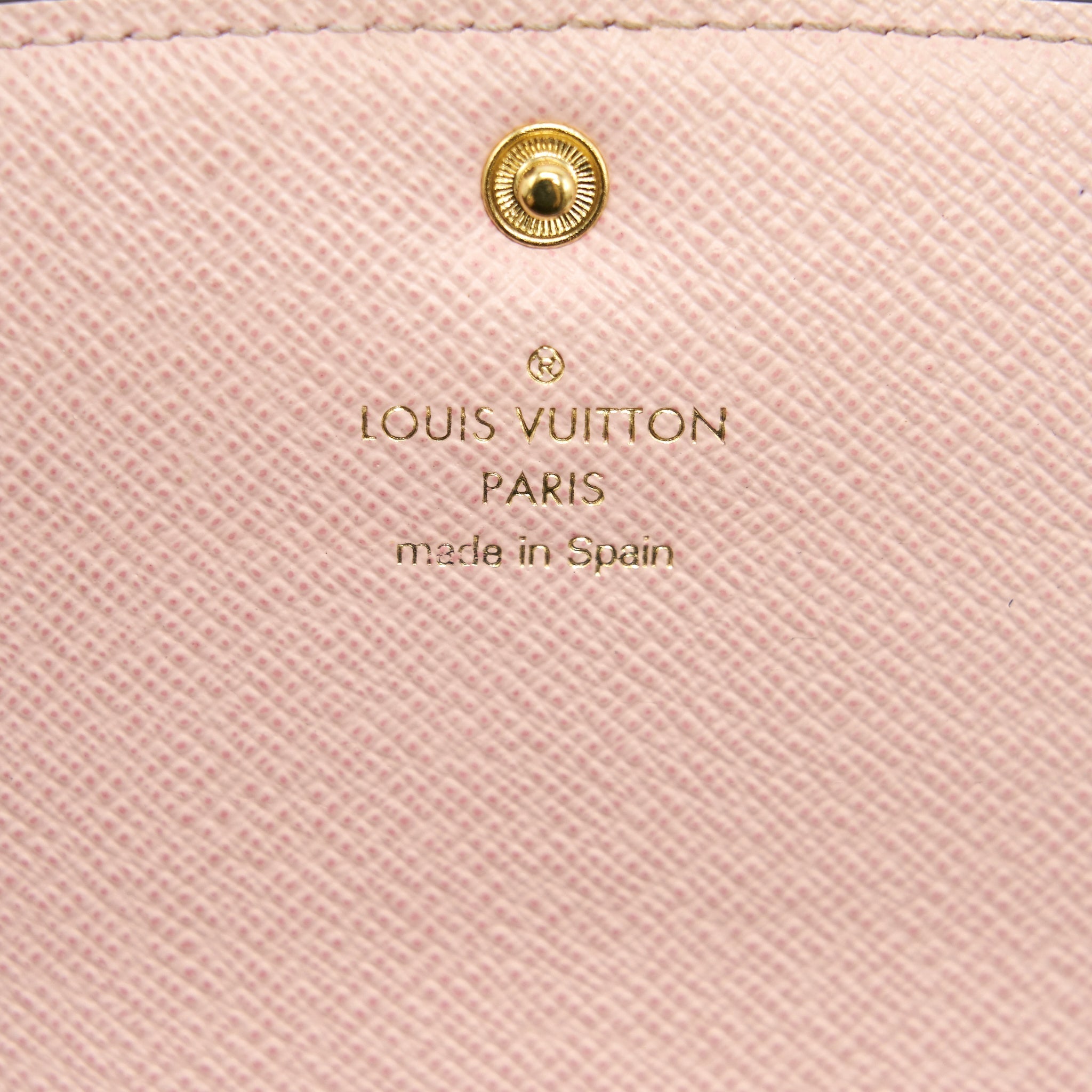 LOUIS VUITTON EMILIE WALLET ROSE BALLERINE
