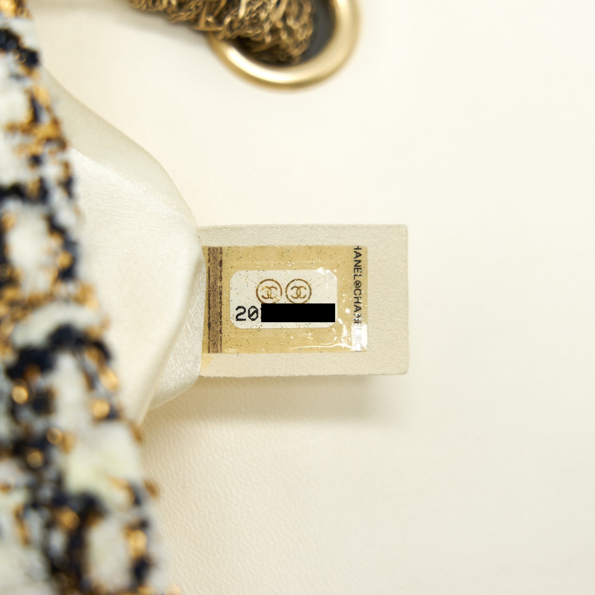 CHANEL TWEED FLAP BAG LIMITED EDITION