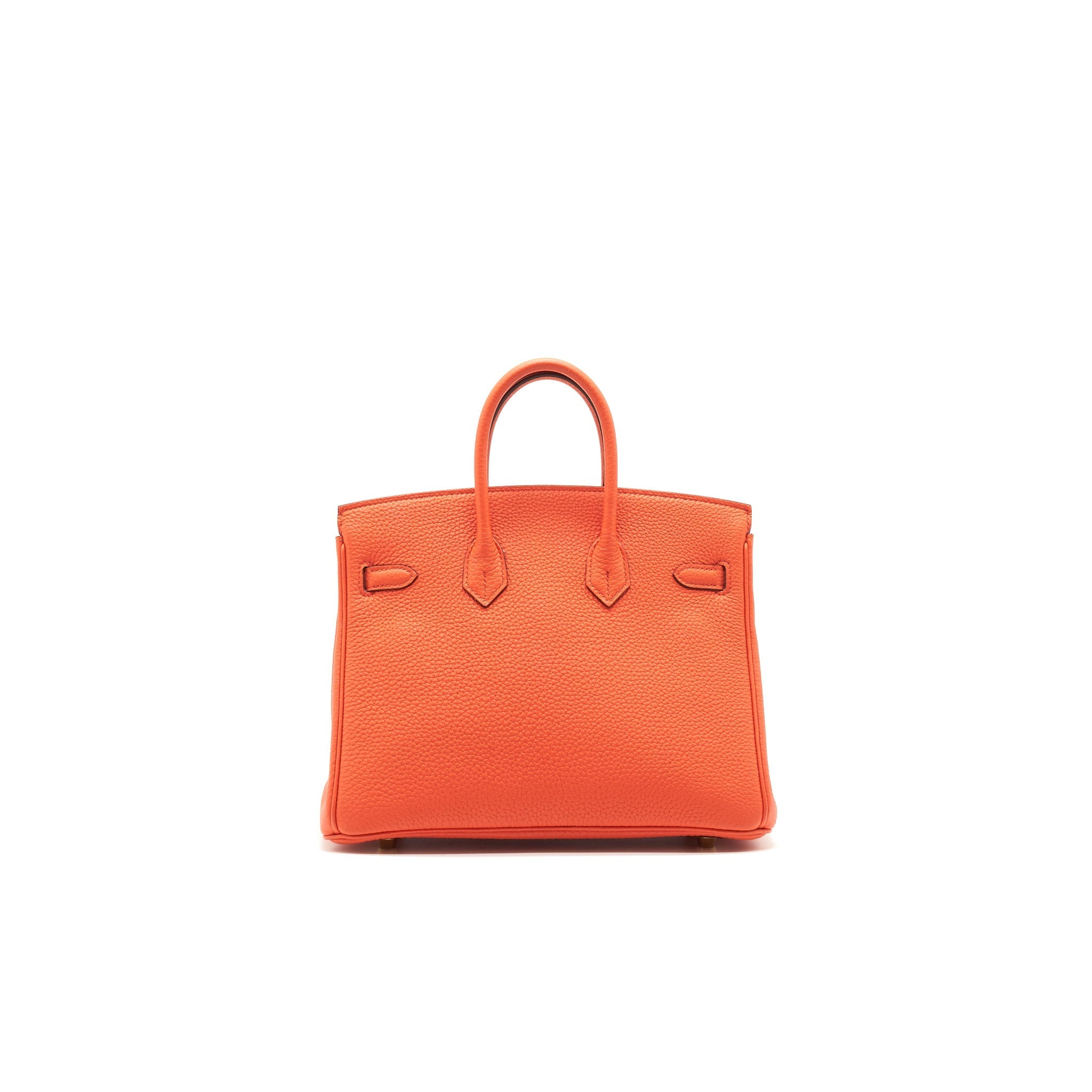 HERMES BIRKIN TOGO 25 ORANG POPPY