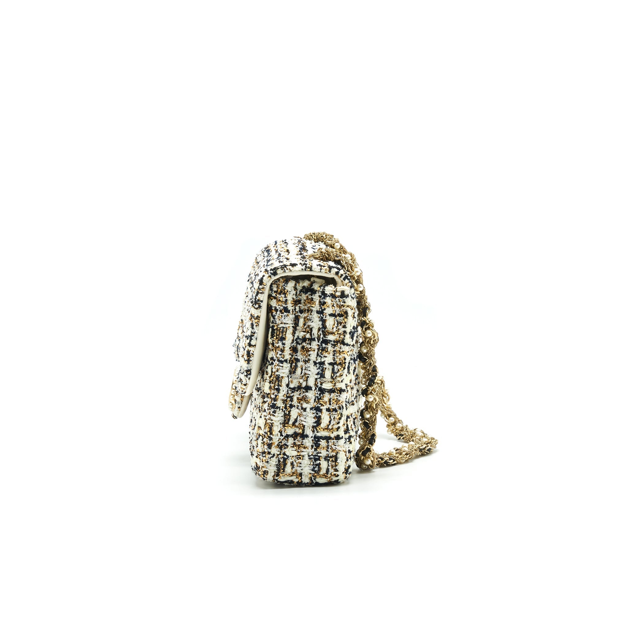 CHANEL TWEED FLAP BAG LIMITED EDITION