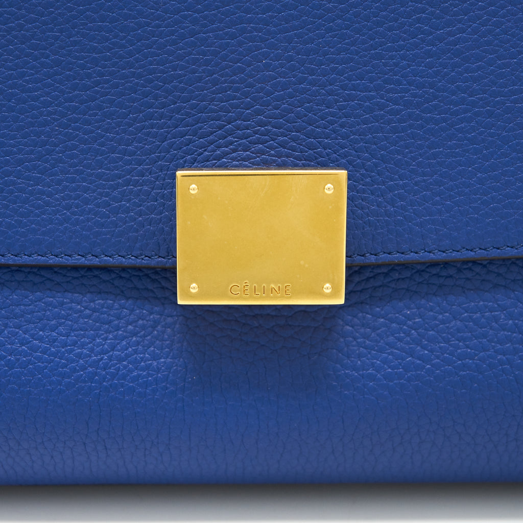 CELINE TRAPEZE BLUE WITH GHW