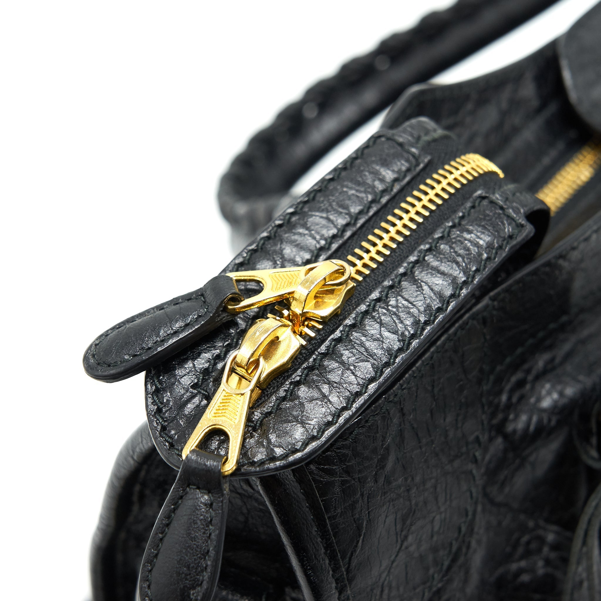 BALENCIAGA GIANT CITY BAG BLACK