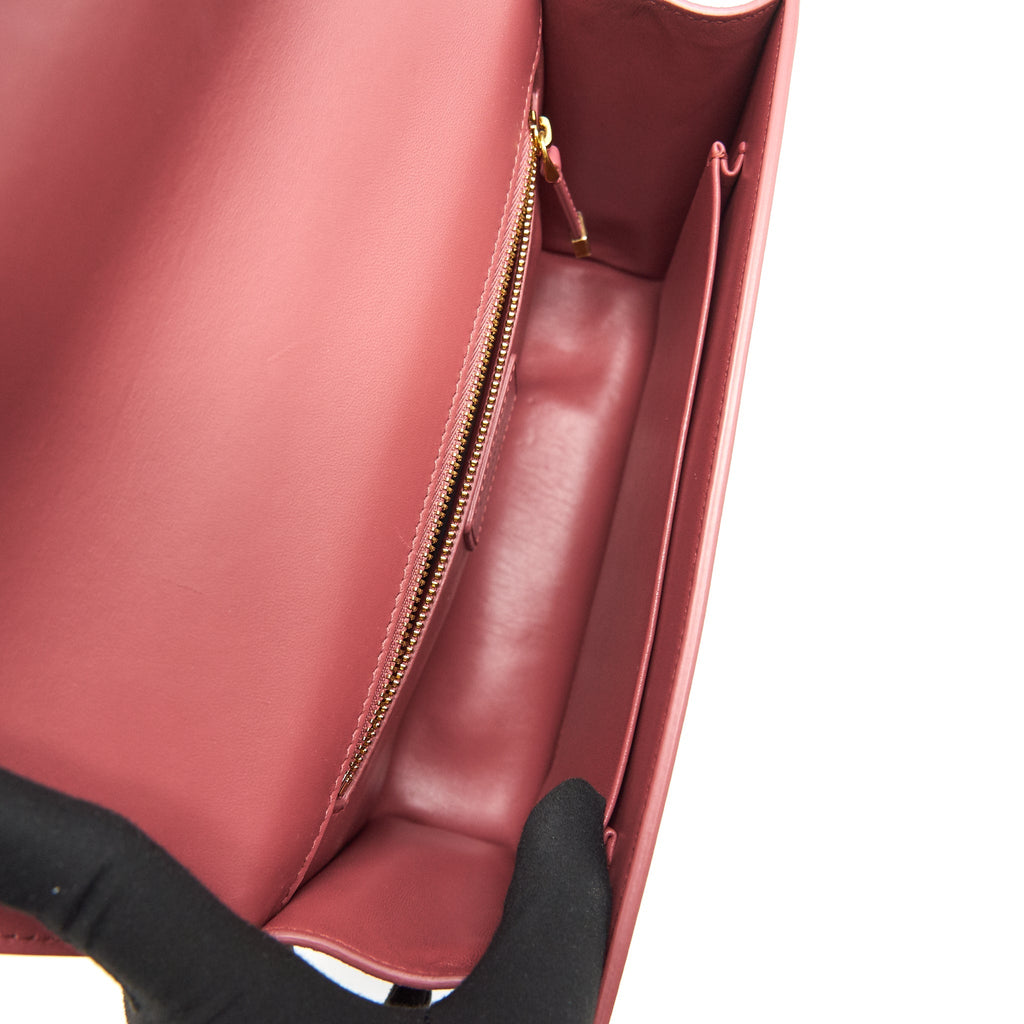 DIOR 30 MONTAIGNE MEDIUM BAG PINK GHW