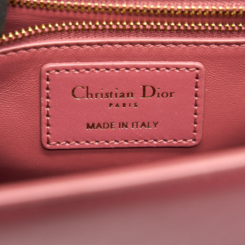 DIOR 30 MONTAIGNE MEDIUM BAG PINK GHW