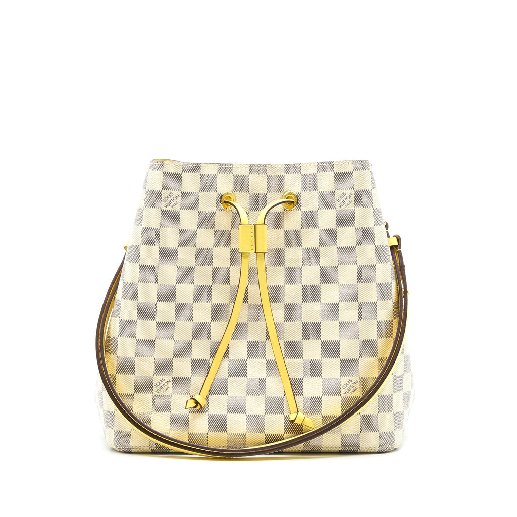 LOUIS VUITTON NEONOE DAMIER AZUR CANVAS YELLOW