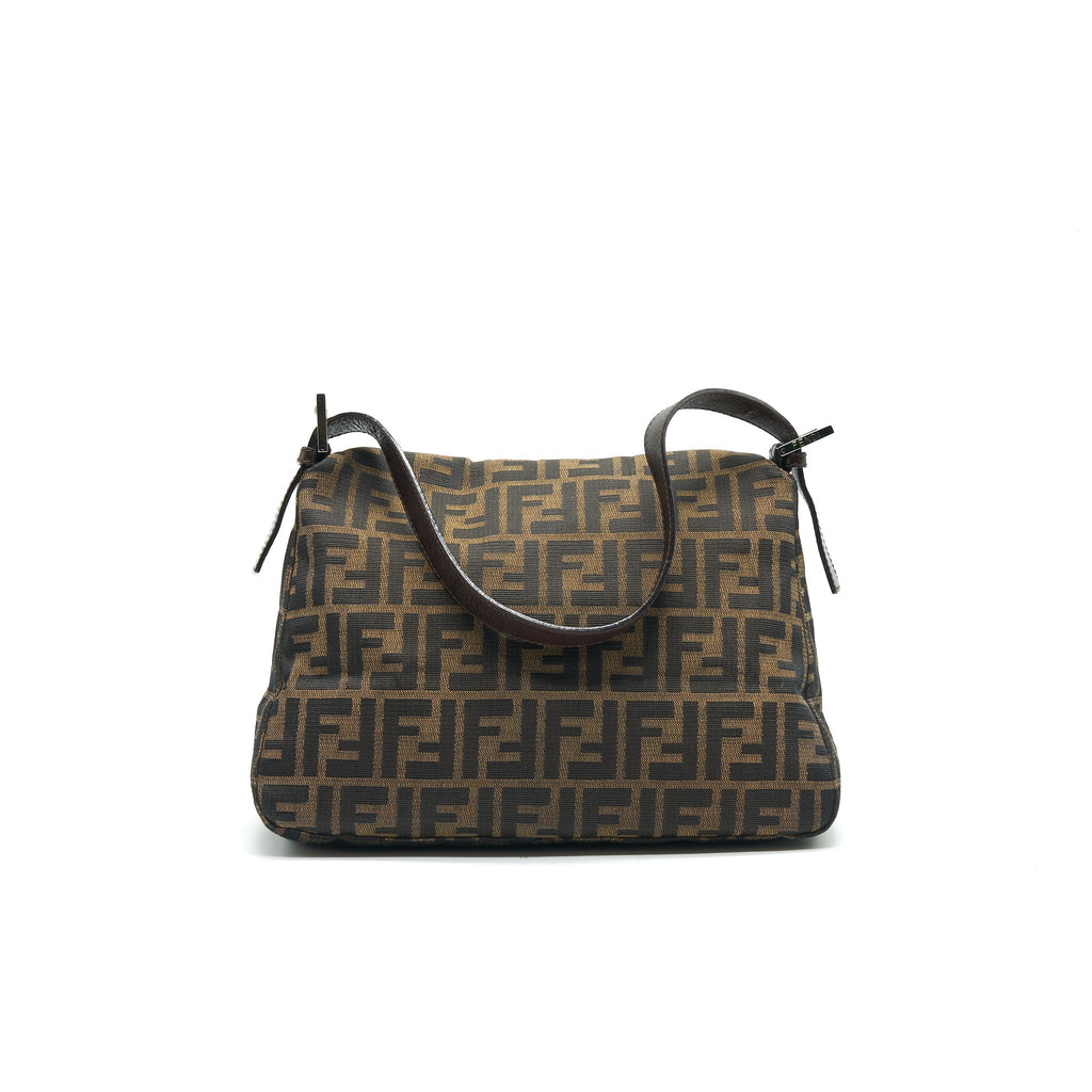 FENDI VINTAGE ZUCCA MAMMA BAGUETTE BAG