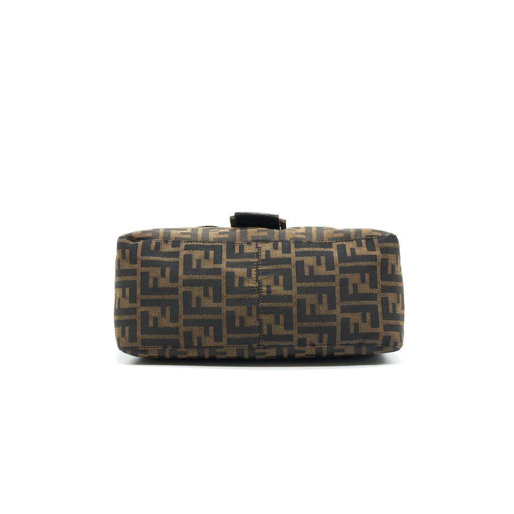 FENDI VINTAGE ZUCCA MAMMA BAGUETTE BAG